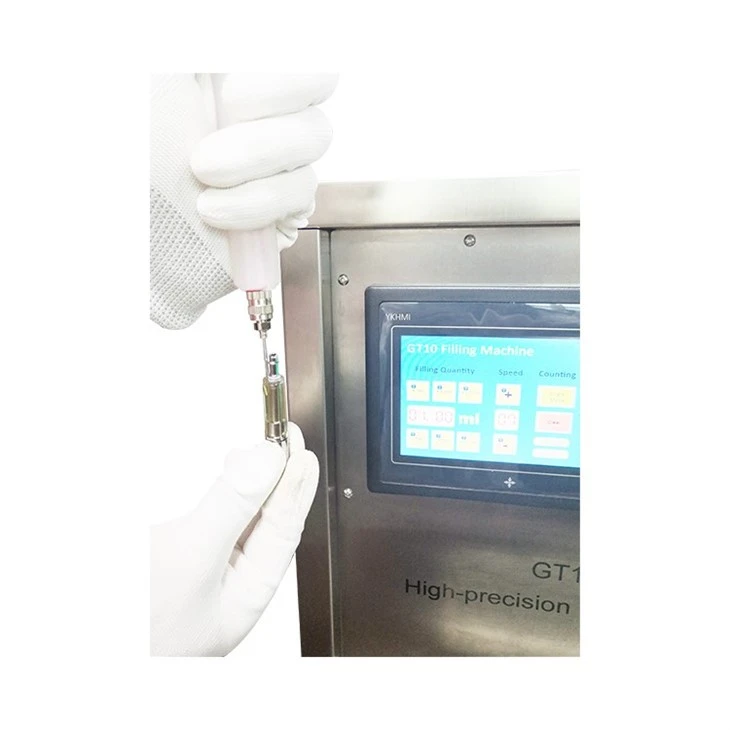 CBD THC Distillate Oil Filling Machine For 510 Carts Disposable Vape