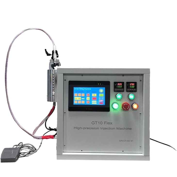 Factory Price Automatic Oil Filling Machine 0.5ml 1ml 2ml Oil Liquid Filling Machine With Heaters, Suit For CBD/Thc/hhc/Distillate Oil