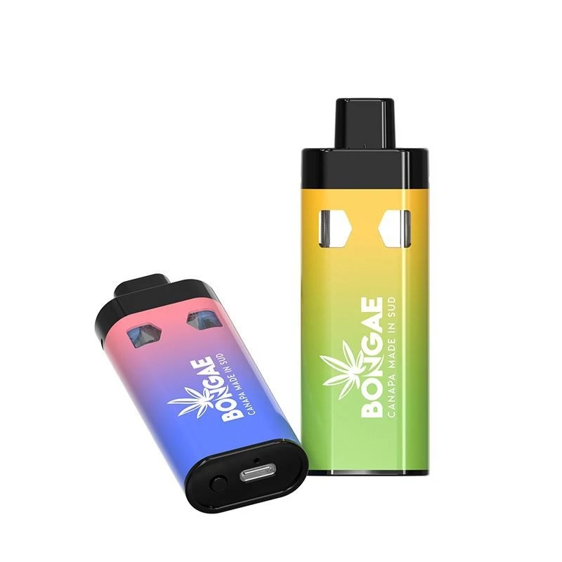 LA CBD Vaporizer Hot Selling 1ml+1ml 2G Dual Chamber Vapor Distillate Disposable Vape Pen